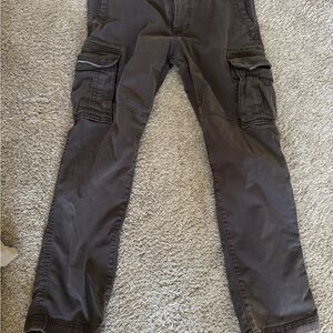 Hollister Men's Cargo Pants - grey